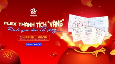 [AMSLINK] RINH QUÀ 2 POINTS KHI THAM GIA MINIGAME “FLEX THÀNH TÍCH “VÀNG” - RINH QUÀ ĐÓN TẾT SANG”!!